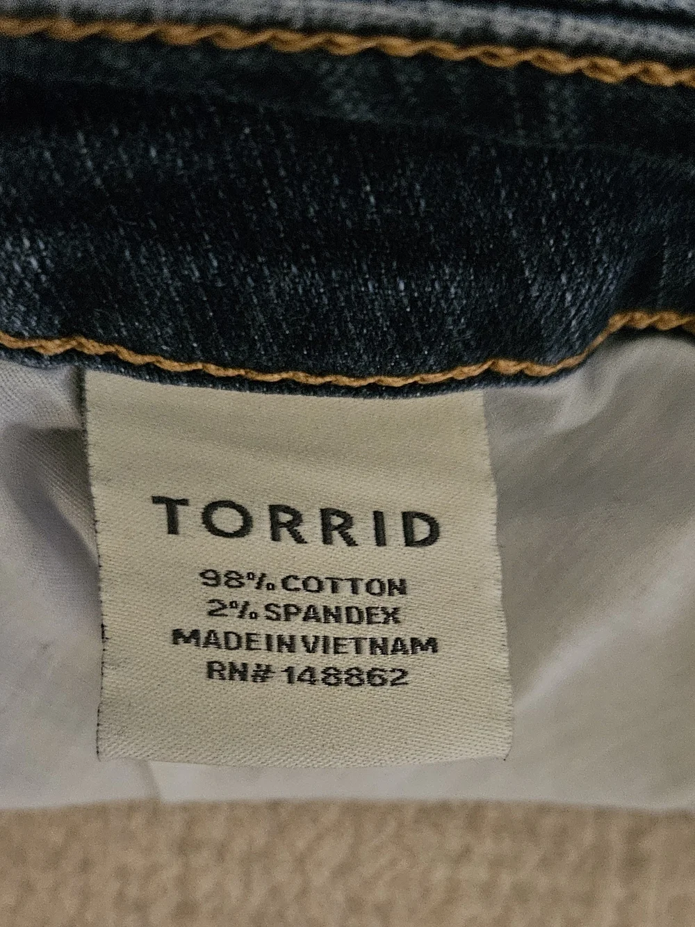 Torrid Women's Denim Jean Shorts Blue Waist 16